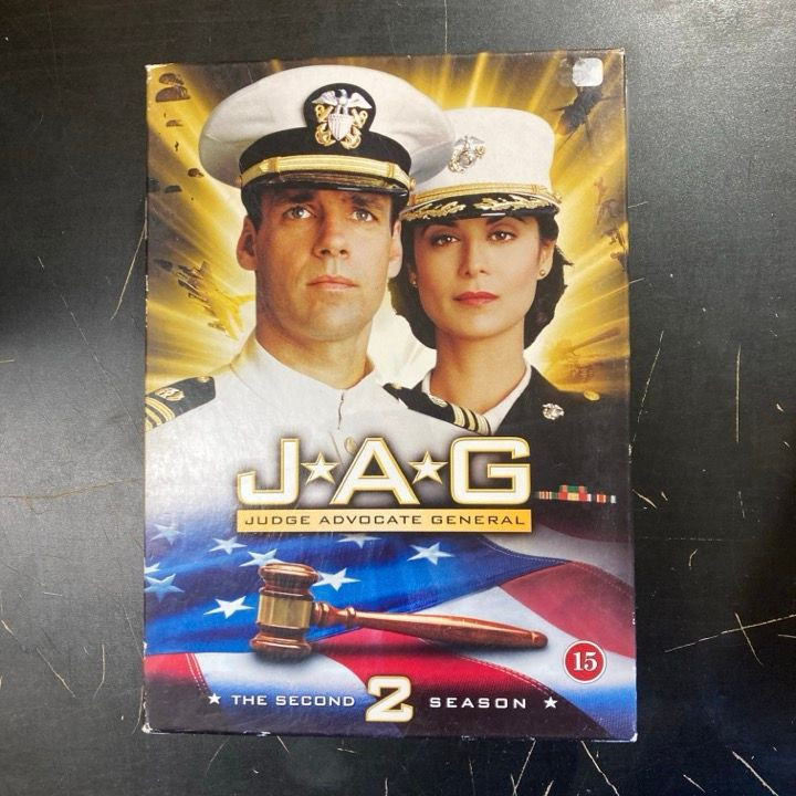 JAG Kunnian miehet - Kausi 2 4DVD (VG+-M-/VG+) -tv-sarja-